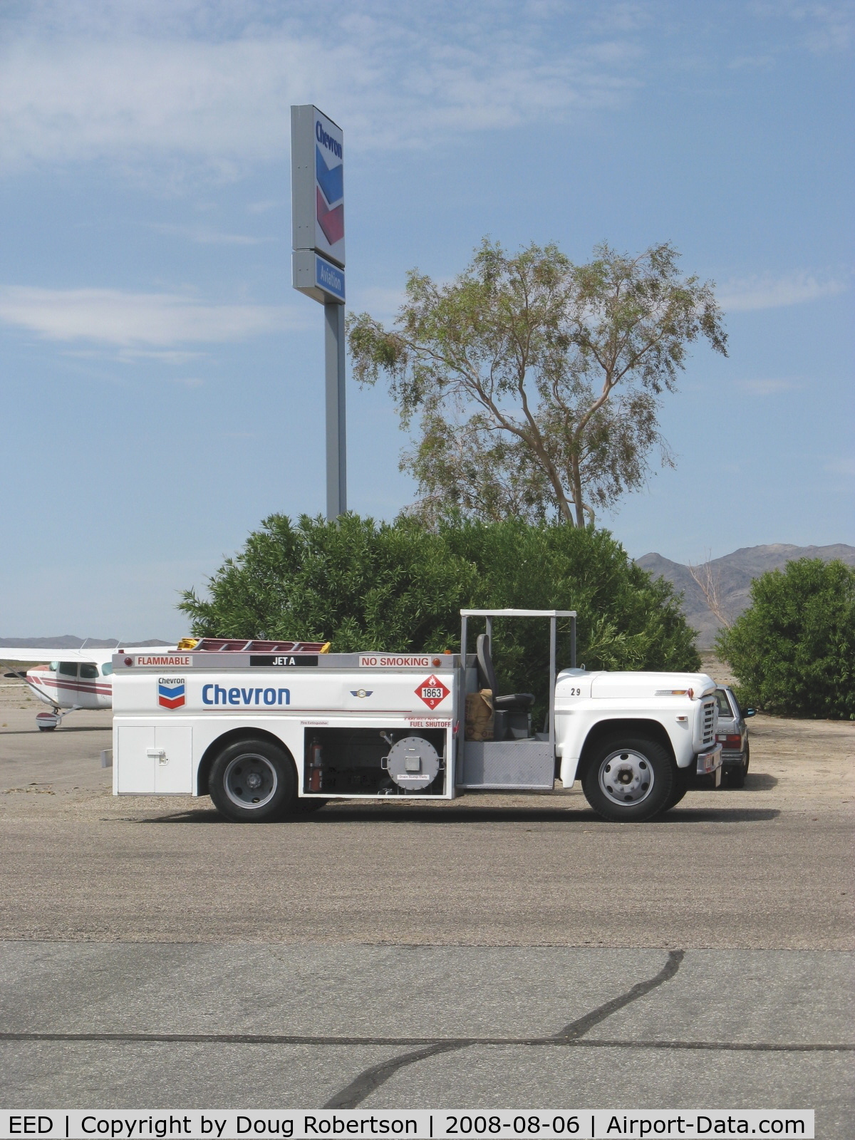 Needles Airport (EED) - Chevron Mobile Fueler