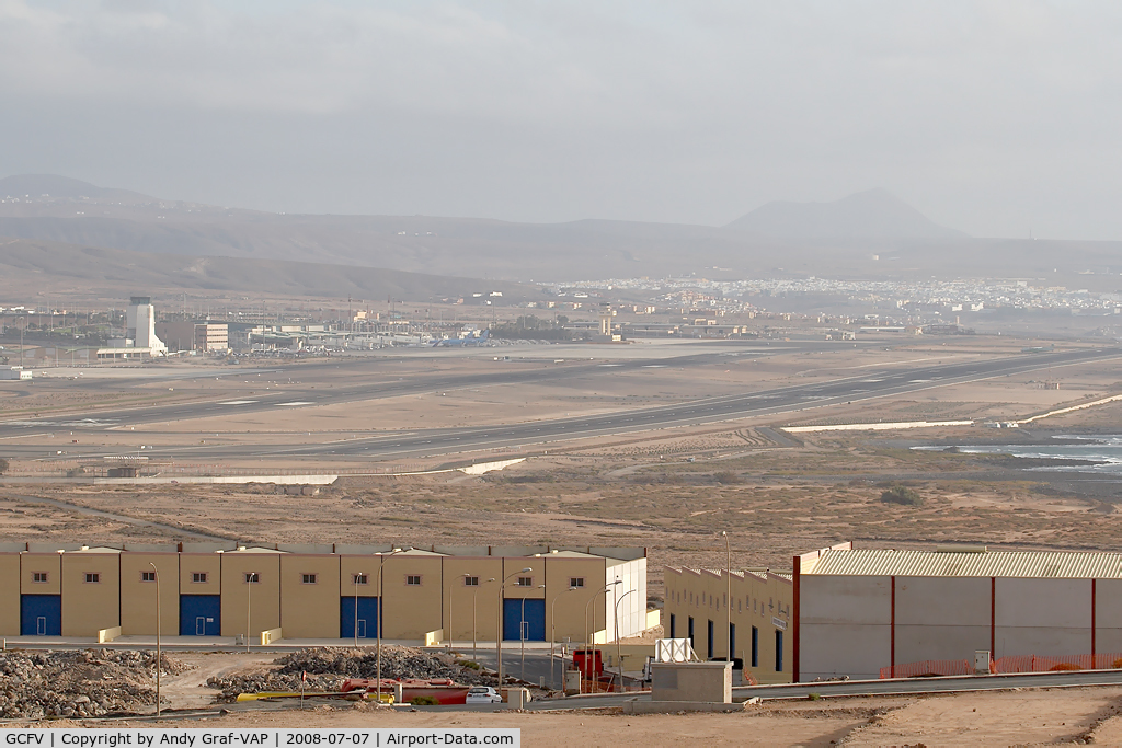El Matorral Airport, Fuerteventura Spain (GCFV) - Overview of FUE Airport