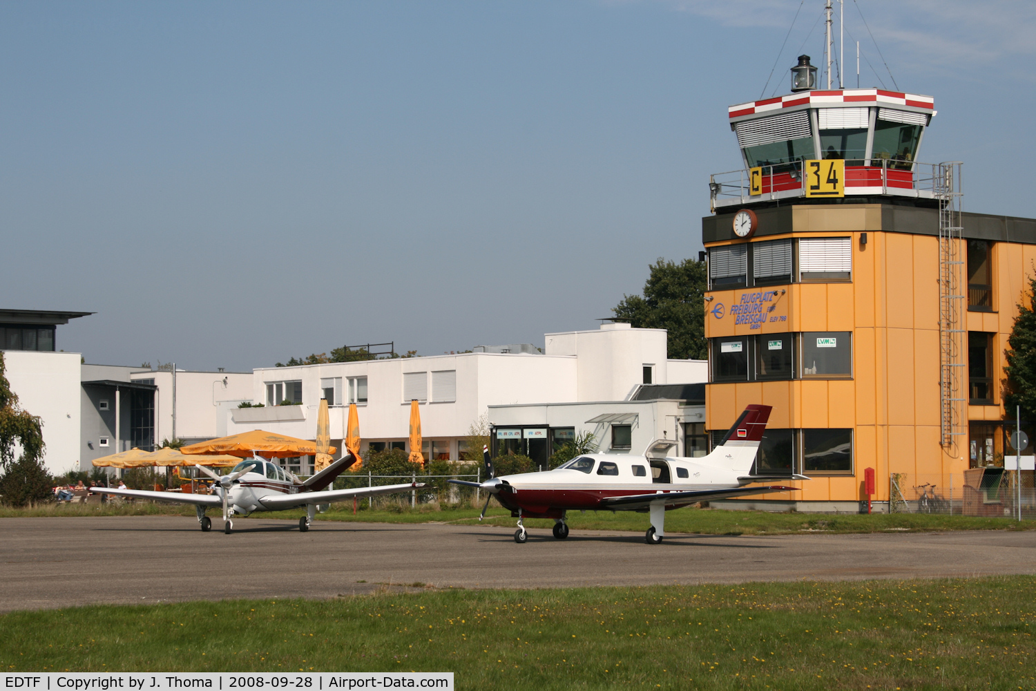 Flugplatz Freiburg Airfield Airport, Freiburg/Breisgau, Baden-Württemberg Germany (EDTF) - Freiburg EDTF - Apron