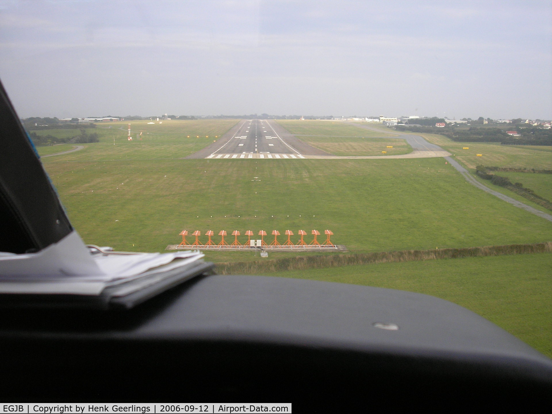 Guernsey Airport, Guernsey, Channel Islands United Kingdom (EGJB) - Landing at Guernsey, Channel Islands