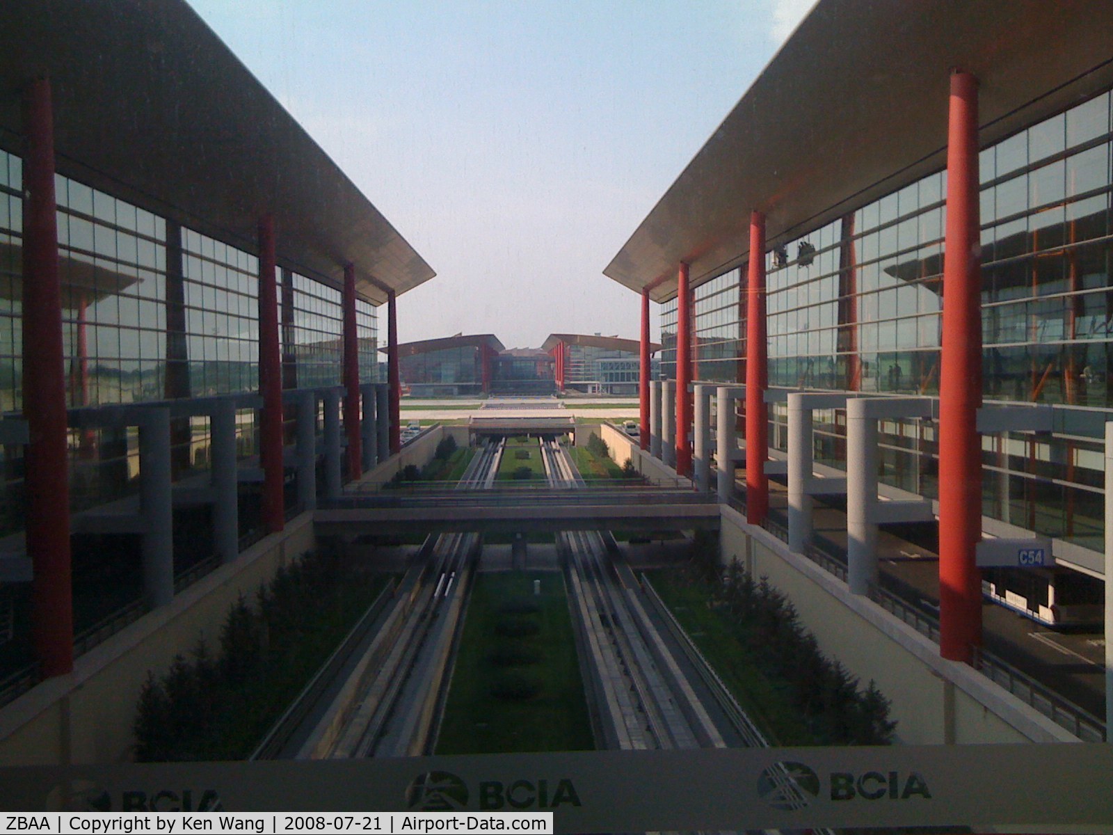 Beijing Capital International Airport, Beijing China (ZBAA) - Monorail which connects two separate buildings of Terminal 3