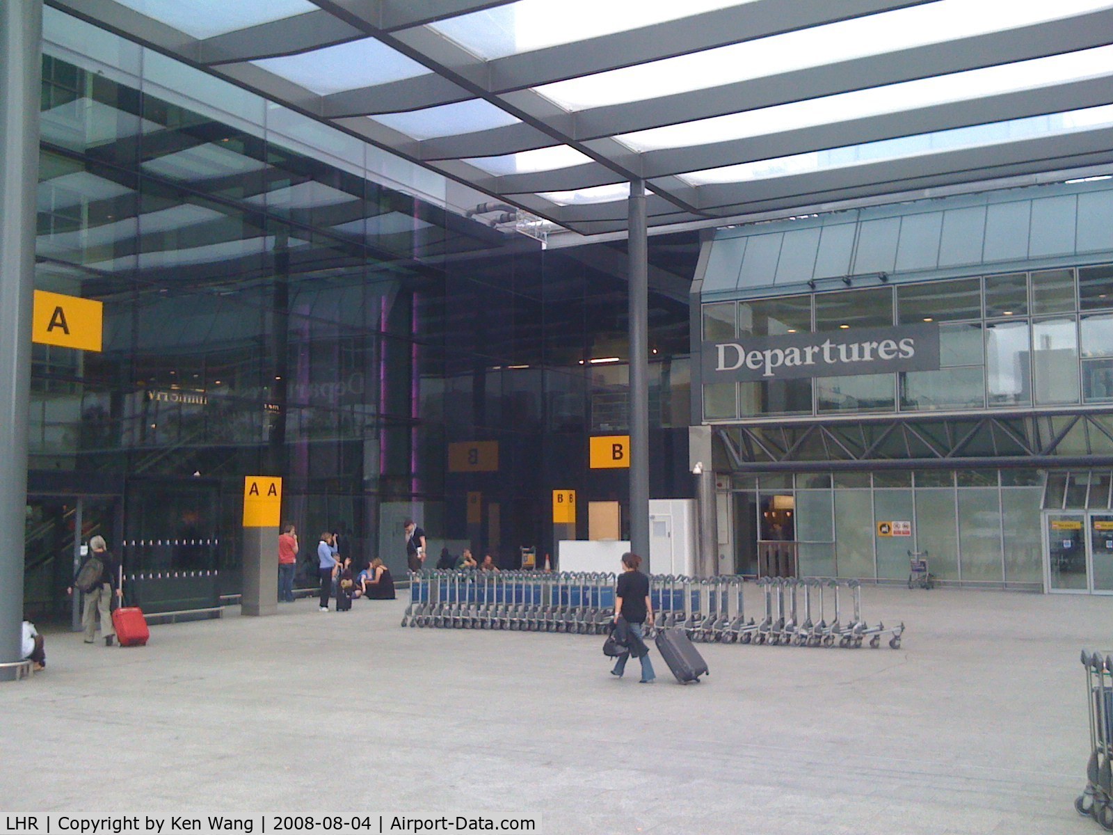 London Heathrow Airport, London, England United Kingdom (LHR) - Terminal 3 at London Heathrow