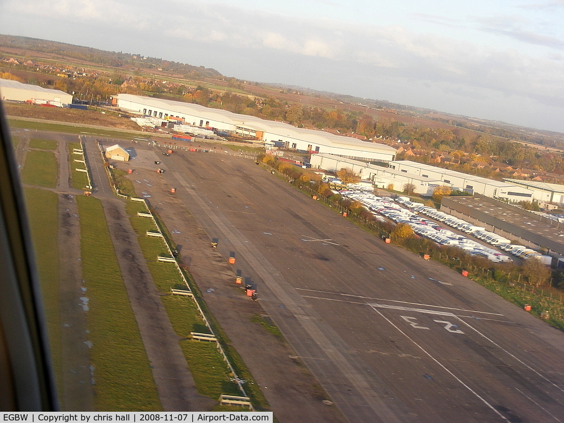 Wellesbourne Mountford Airfield Airport, Wellesbourne, England United Kingdom (EGBW) - Just after take-off from RW 18