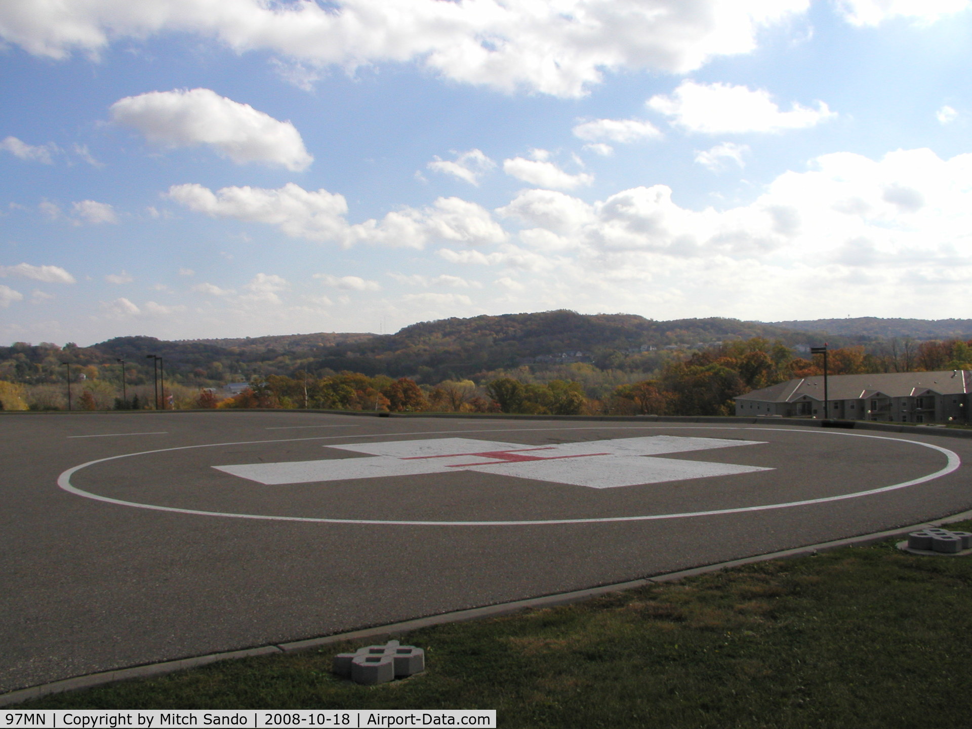 Fairview Red Wing Medical Center Heliport (97MN) - Fairview-Red Wing Medical Center in Red Wing, MN.