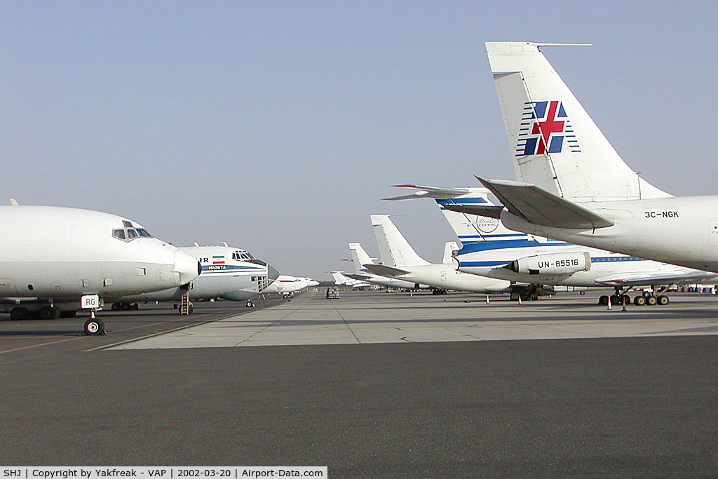 Sharjah International Airport, Sharjah United Arab Emirates (SHJ) - Some Cargo planes