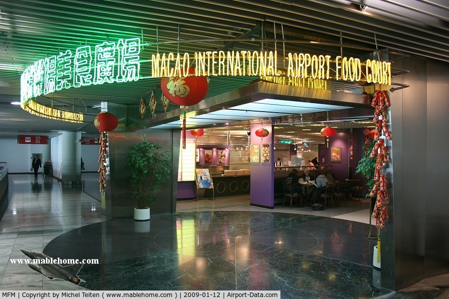Macau International Airport, Taipa Island (Ilha da Taipa) Macau (MFM) - Airport food court