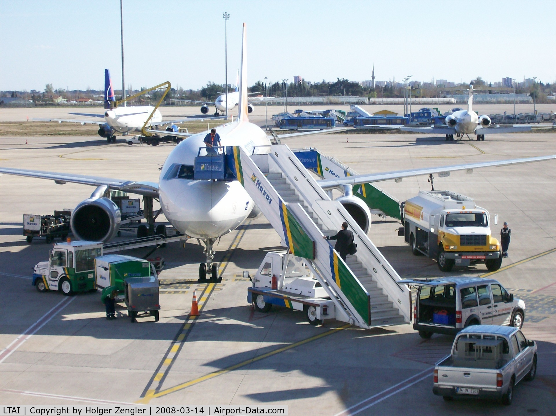 Antalya Airport, Antalya Turkey (LTAI) - Moment of business