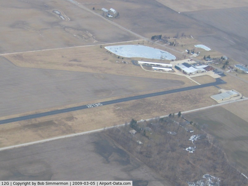 Shelby Community Airport (12G) - Looking NW - Shelby, Ohio