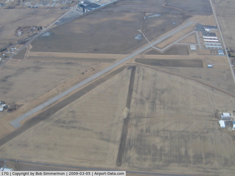 Port Bucyrus-crawford County Airport (17G) - Looking north from 3500'