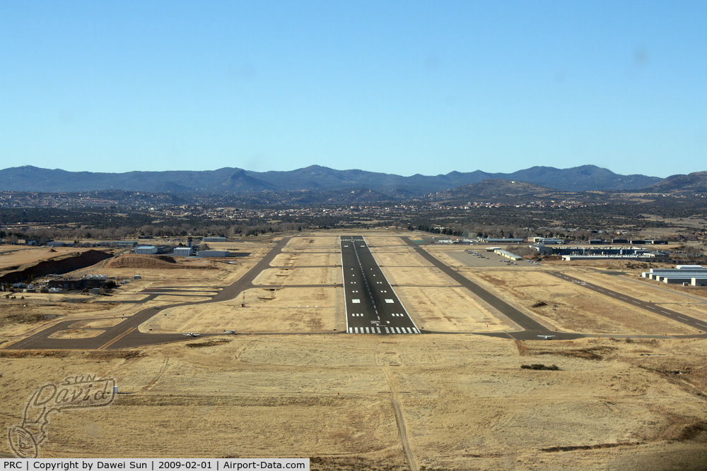 Ernest A. Love Field Airport (PRC) - ON Final