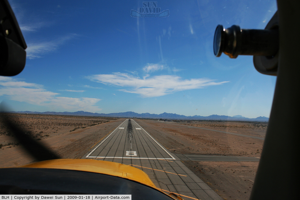 Blythe Airport (BLH) - On final