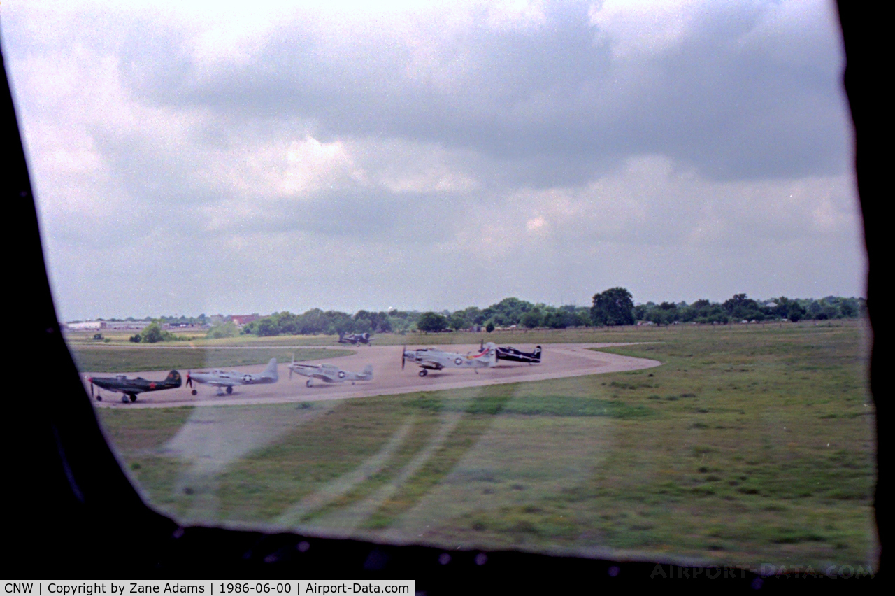 Tstc Waco Airport (CNW) - View out the window of the B-17 