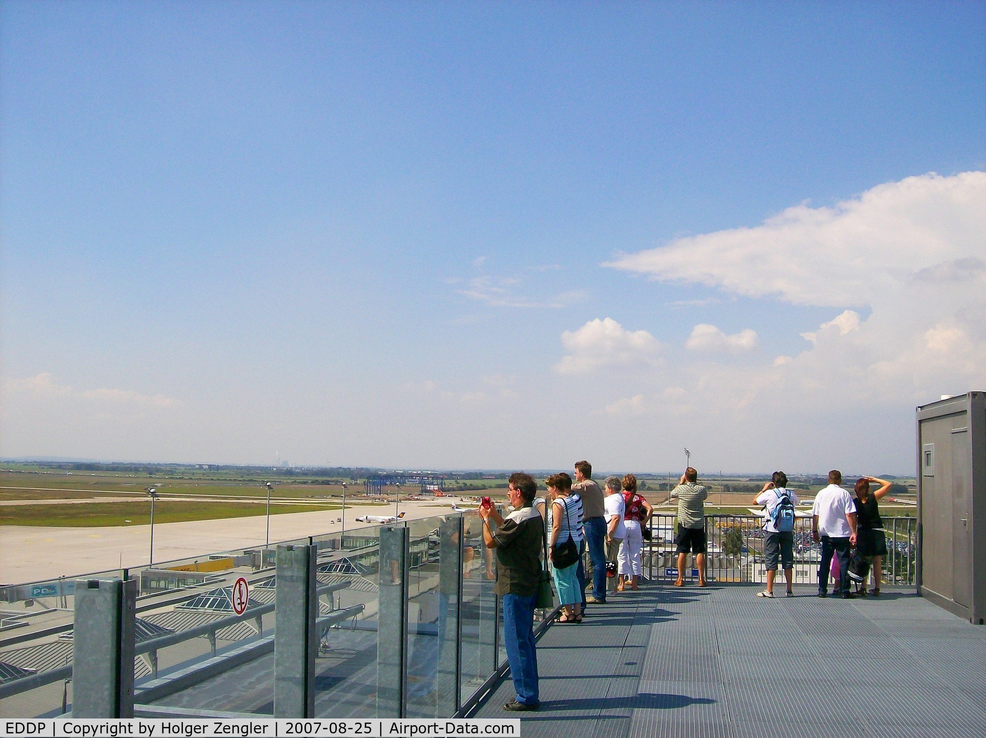 Leipzig/Halle Airport, Leipzig/Halle Germany (EDDP) - On visitor´s terrace