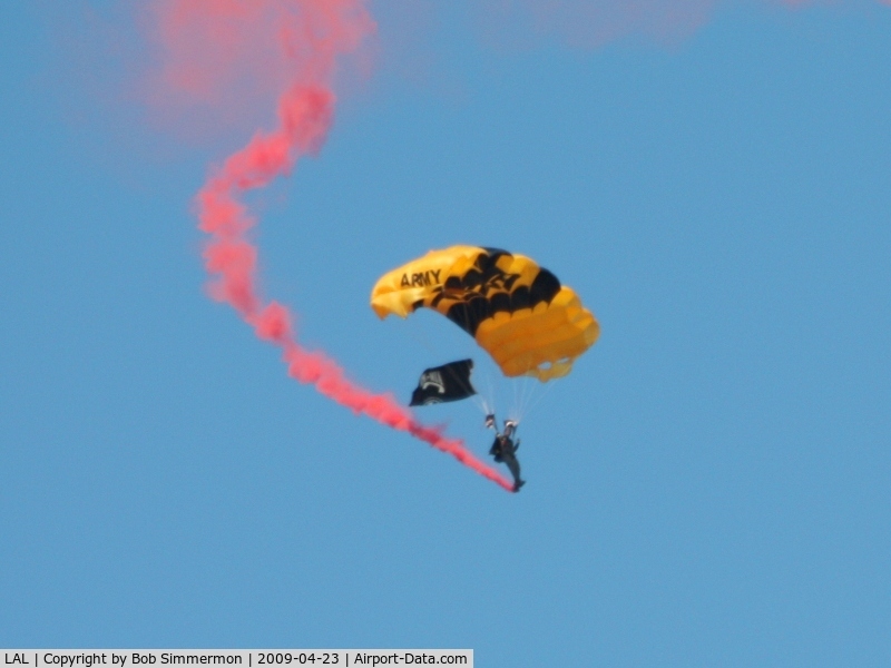 Lakeland Linder Regional Airport (LAL) - Army parachute team