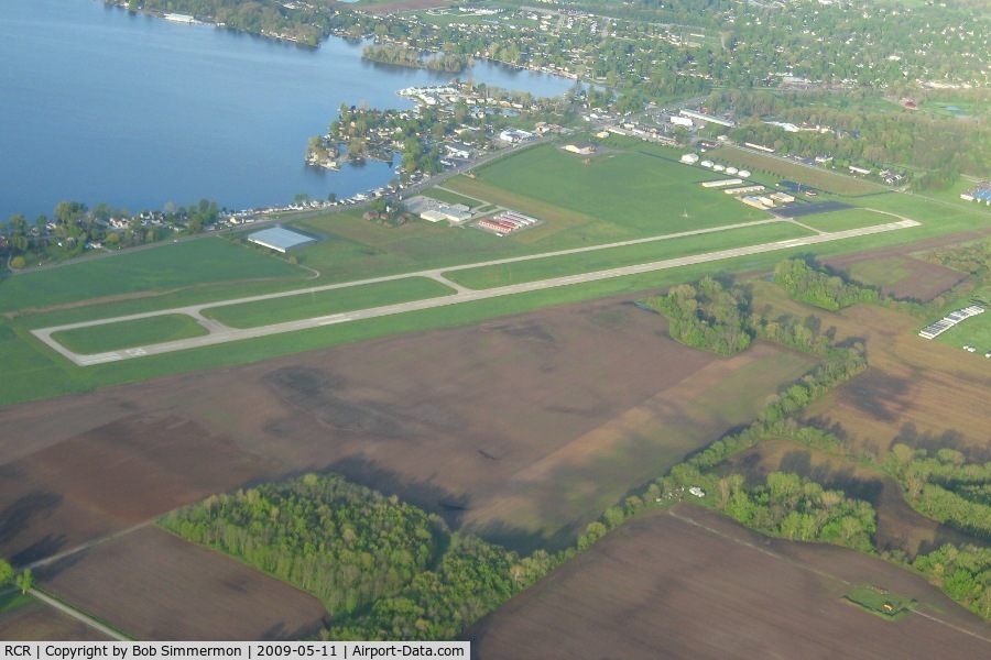 Fulton County Airport (RCR) - Looking SW from 2500'