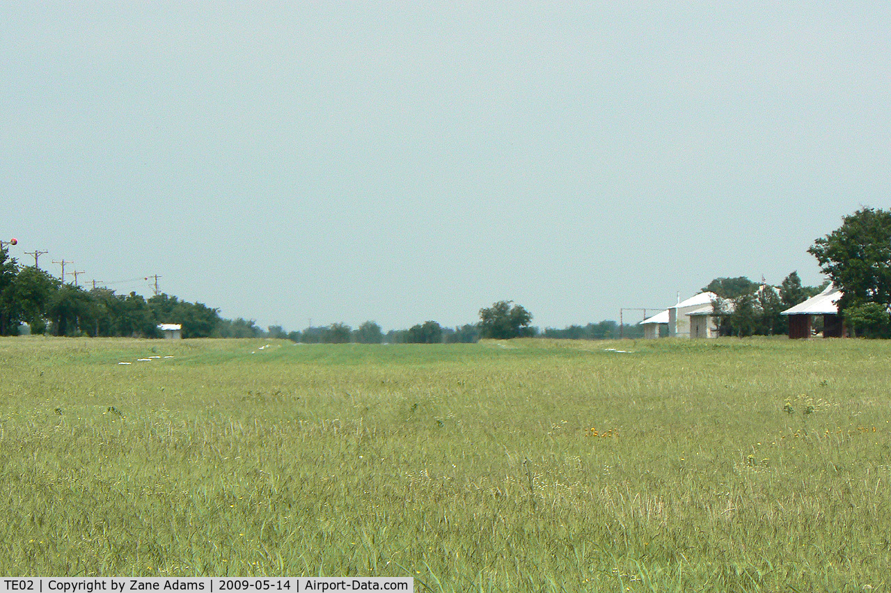 Aresti Aerodrome Airport (TE02) - Looking west at Aresti Aerodrome - Godley, TX