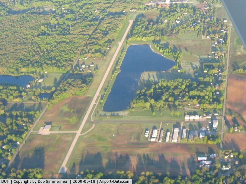 Toledo Suburban Airport (DUH) - Looking WSW from 4500'