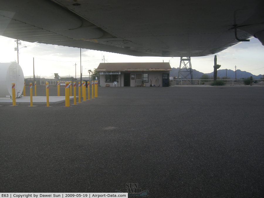 Gila Bend Municipal Airport (E63) - ramp