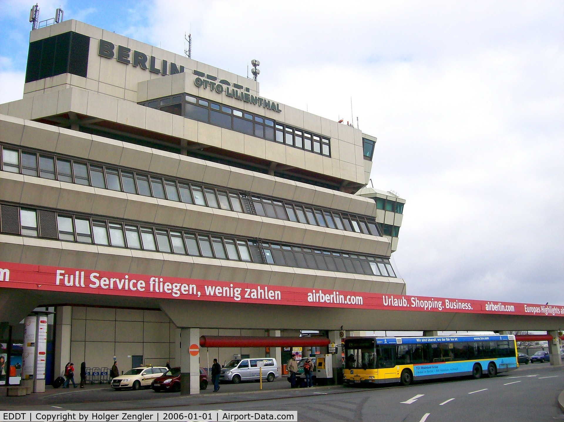 Tegel International Airport (closing in 2011), Berlin Germany (EDDT) - Berlin-Tegel airport building 