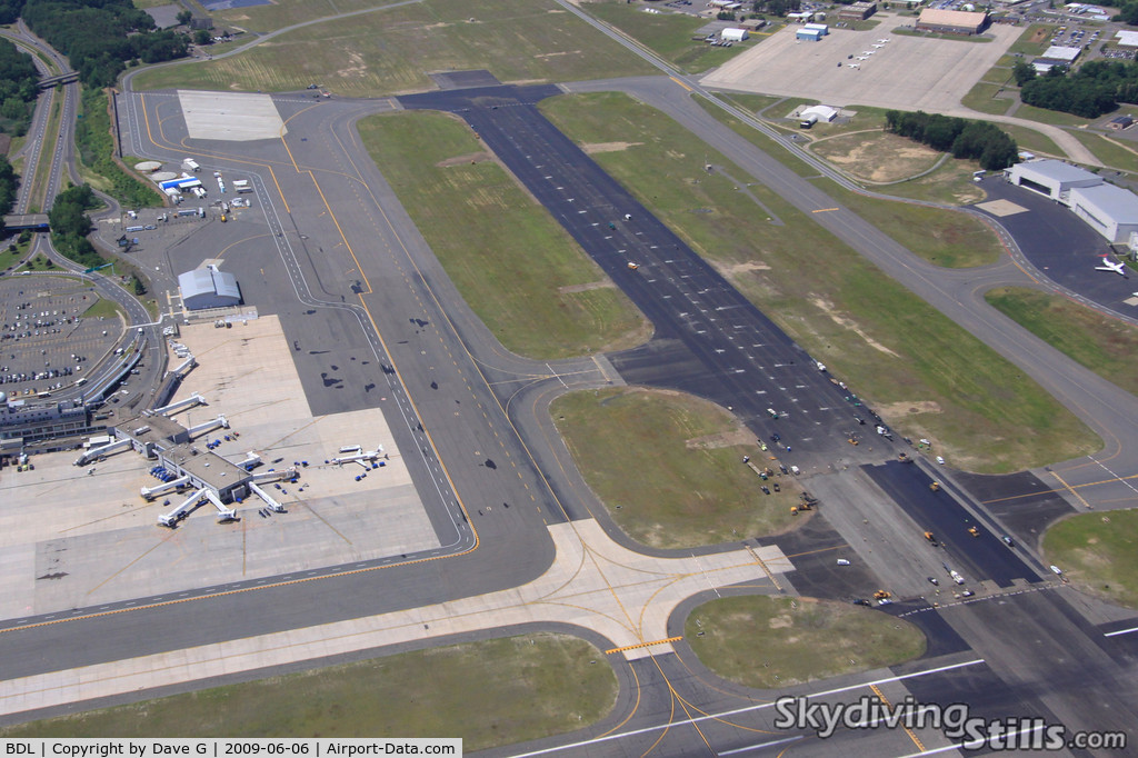 Bradley International Airport (BDL) - Runway paving at Bradley International, Windsor Locks, CT.