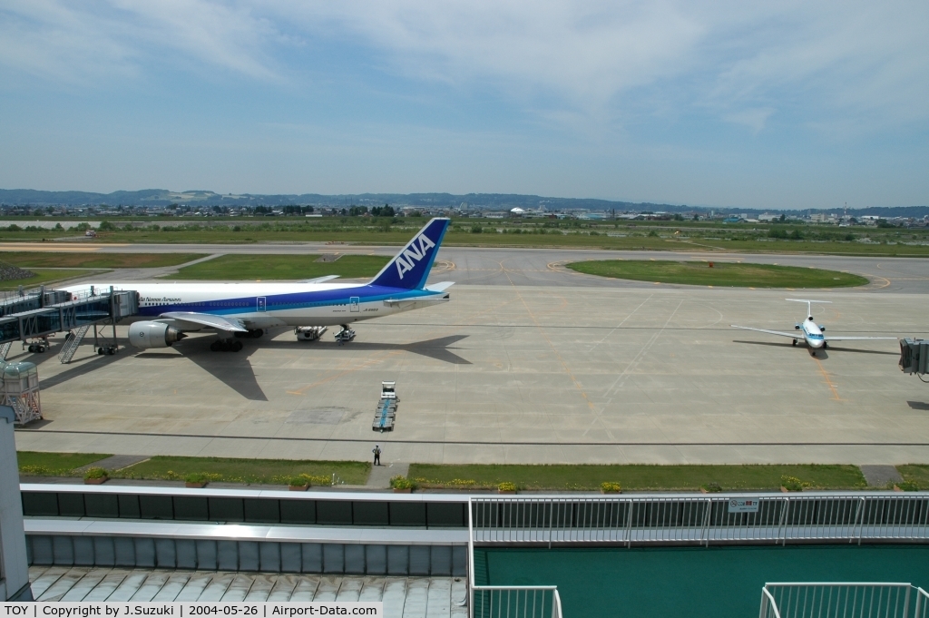 Toyama Airport, Toyama, Toyama Japan (TOY) - From Observation deck.