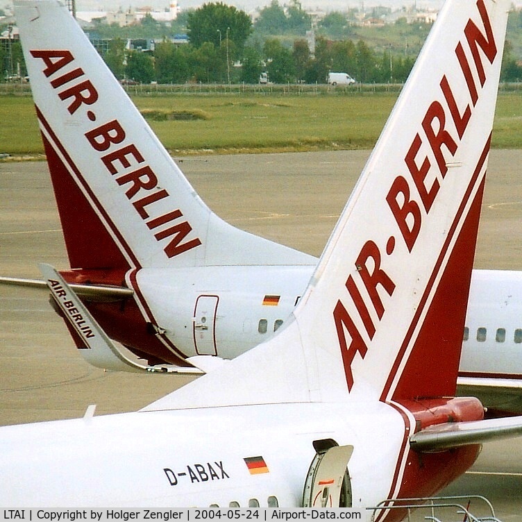Antalya Airport, Antalya Turkey (LTAI) - For those who haven´t got it yet: AIR BERLIN