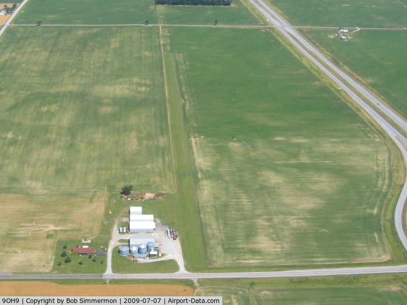 Forest Field Airport (9OH9) - Looking east