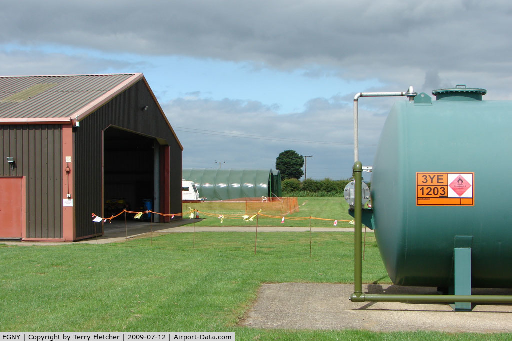 Beverley/Linley Hill Airfield Airport, Beverley, England United Kingdom (EGNY) - Hangarage and Fuel at Beverley
