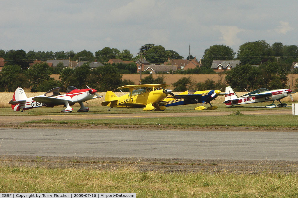 Peterborough Business Airport, Peterborough, England United Kingdom (EGSF) - Peterborough Conington - host to the 2009 Mazda Aerobatic Championships held at Peterborough Conington