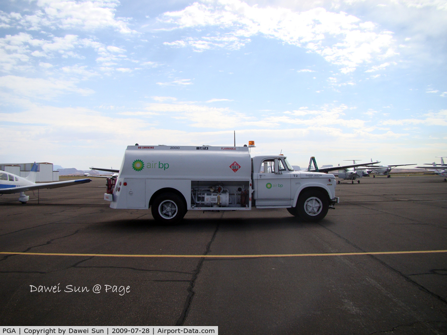 Page Municipal Airport (PGA) - fuel