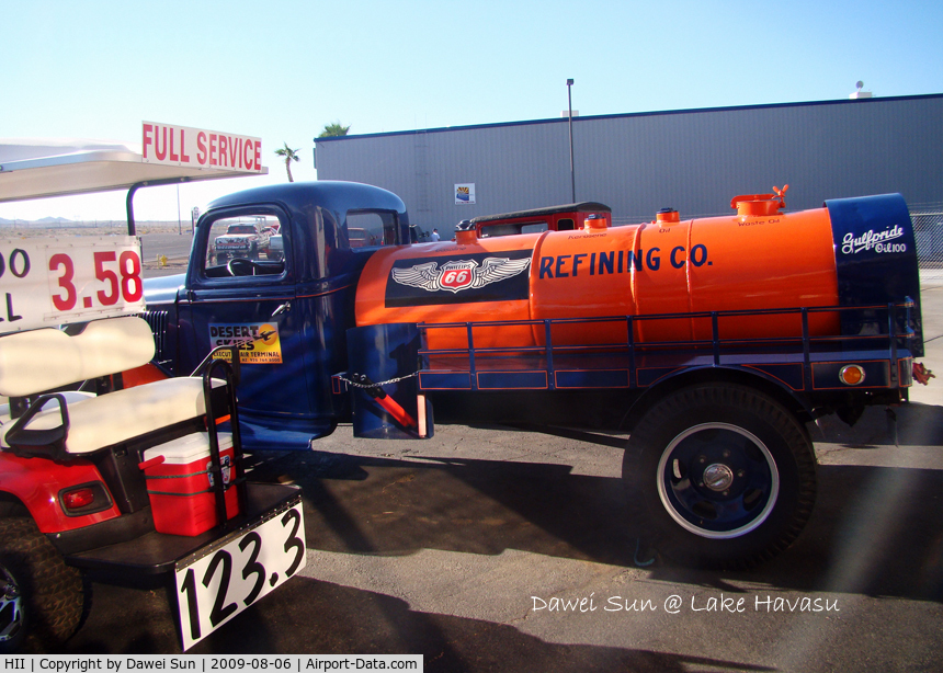 Lake Havasu City Airport (HII) - fuel truck