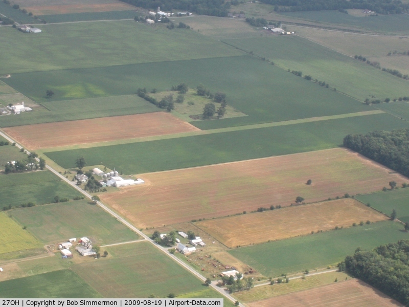 Schaller Airport (27OH) - Looking east