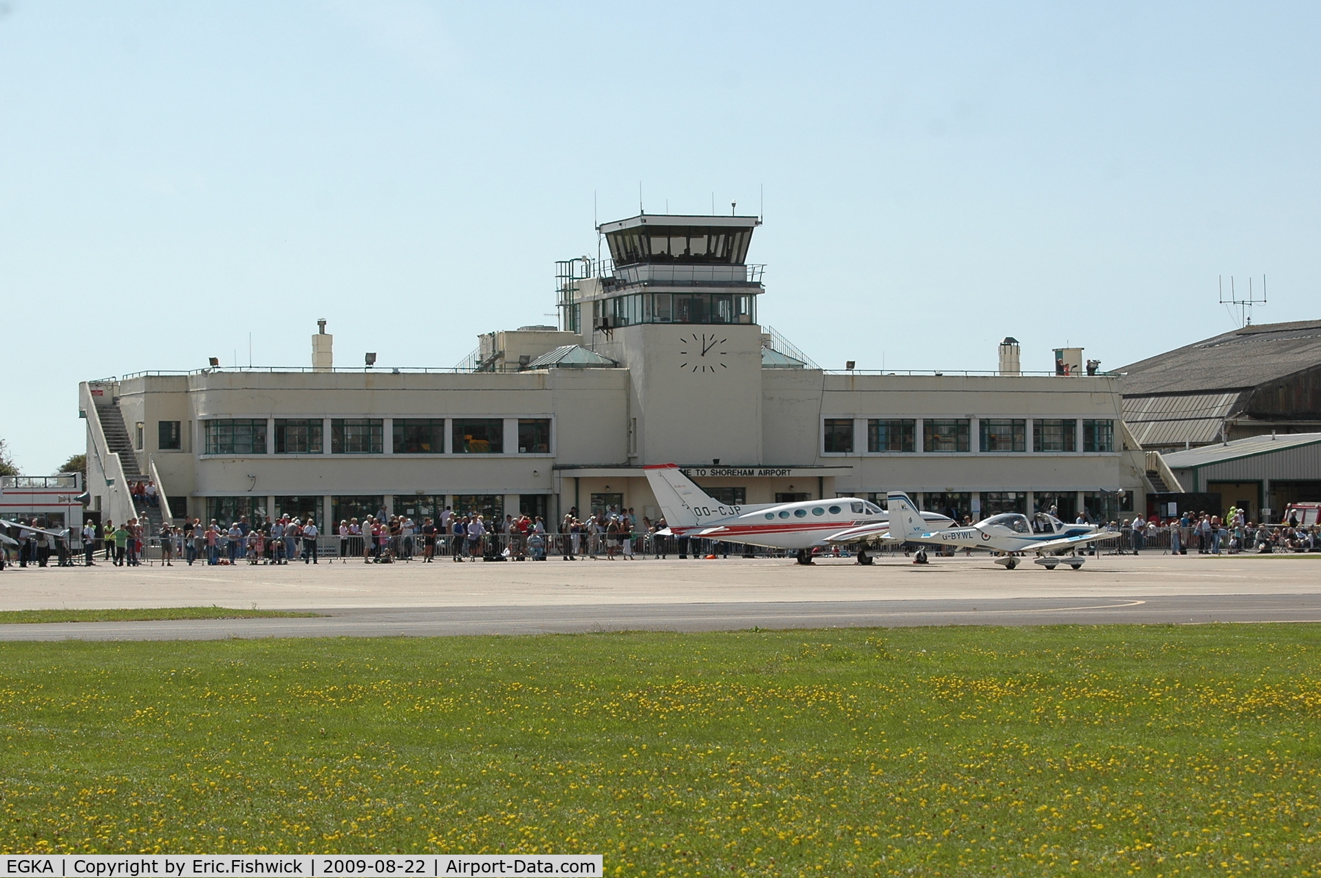 Shoreham Airport, Shoreham United Kingdom (EGKA) - The Terminal Building