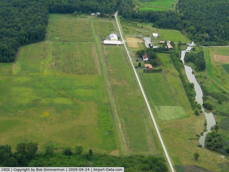 Boggy Bottoms Airport (18OI) - Looking south