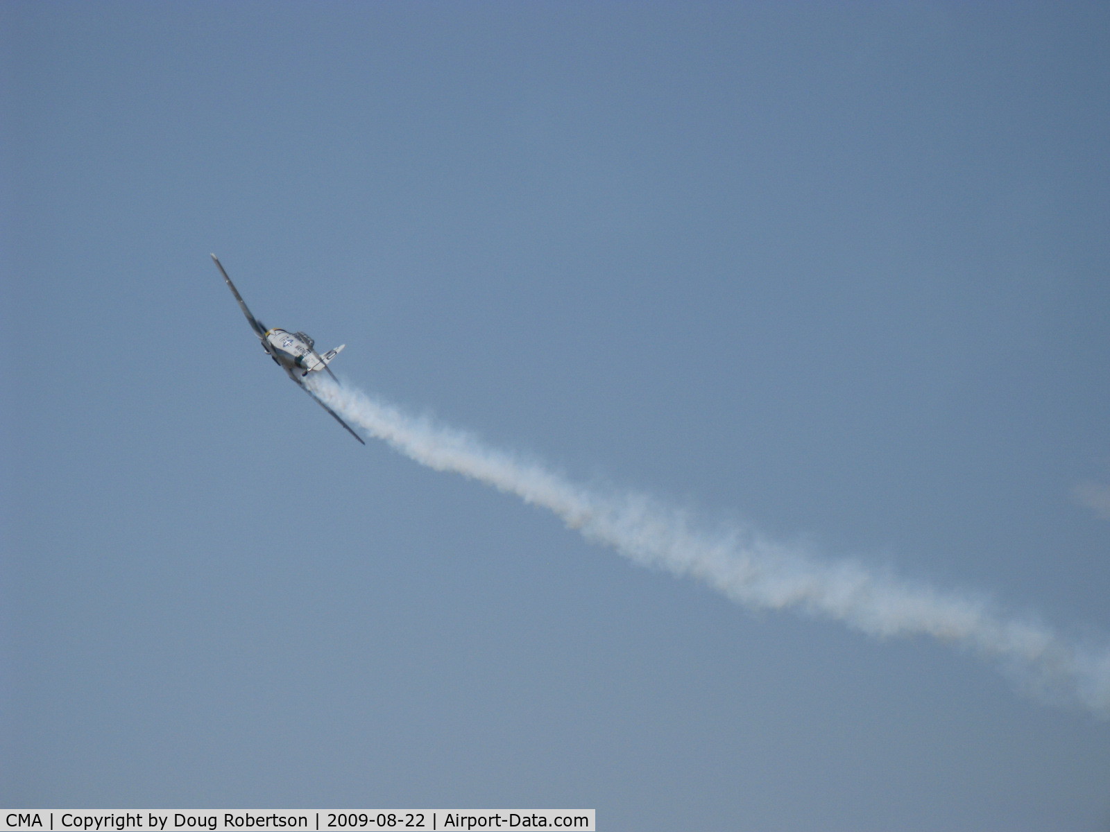 Camarillo Airport (CMA) - 'Wings Over Camarillo' Airshow 2009-airshow aircraft with smoke