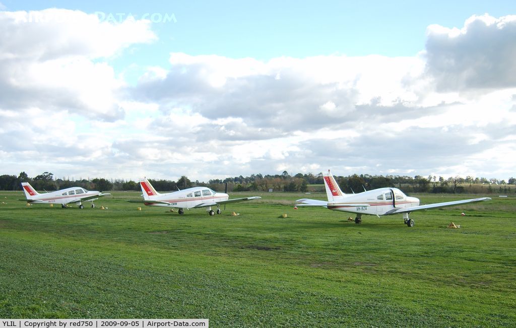 Lilydale Airport, Lilydale, Victoria Australia (YLIL) - Trainer Lineup, Lilydale Airfield
