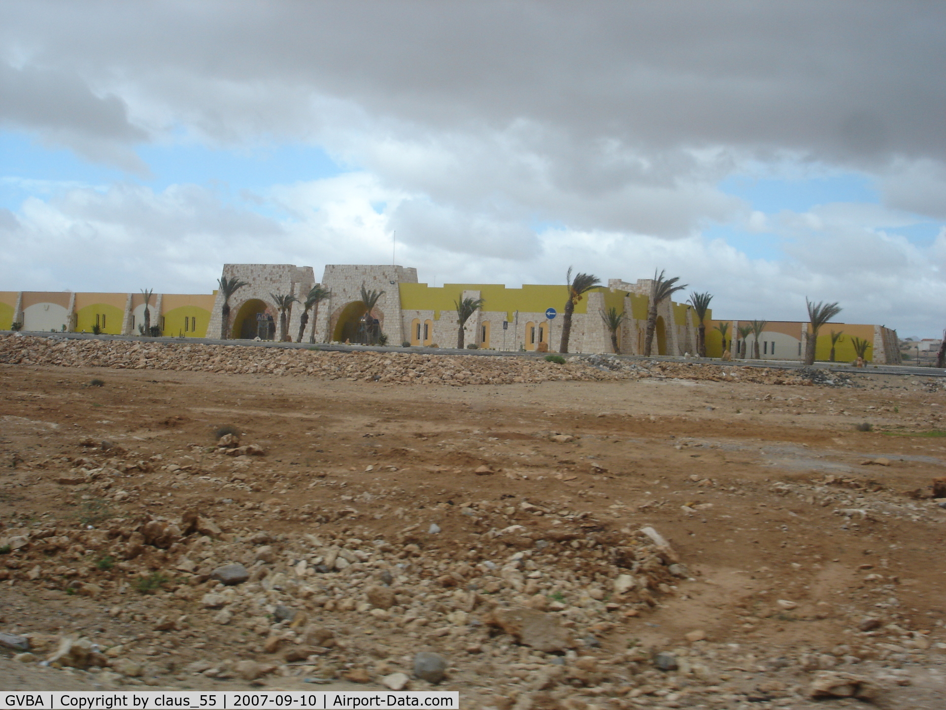 Rabil Airport, Boa Vista, Rabil Cape Verde (GVBA) - photo taken while airport was in construction