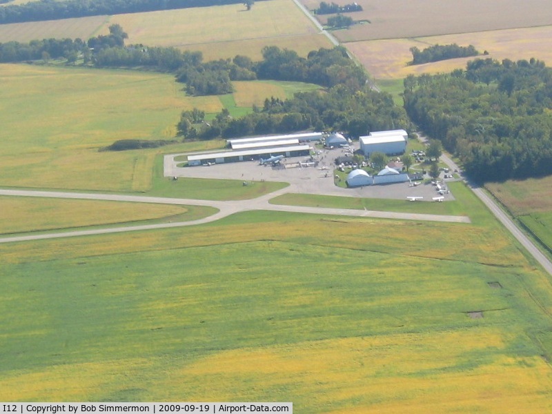 Sidney Municipal Airport (I12) - Looking east