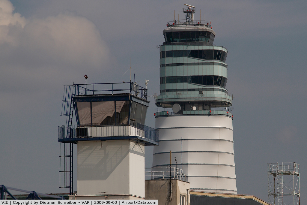 Vienna International Airport, Vienna Austria (VIE) - first tower from the 1950`s