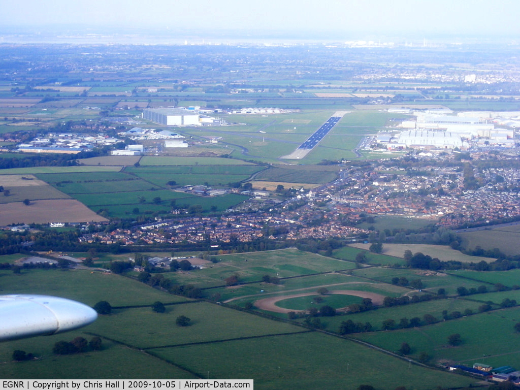 Hawarden Airport, Chester, England United Kingdom (EGNR) - departing from Hawarden