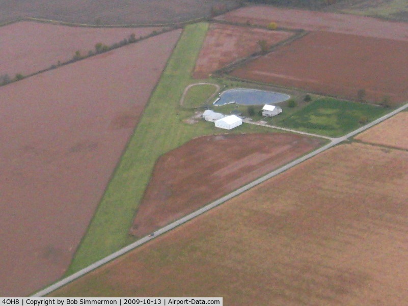 Huffman Farm Airport (4OH8) - Looking NW