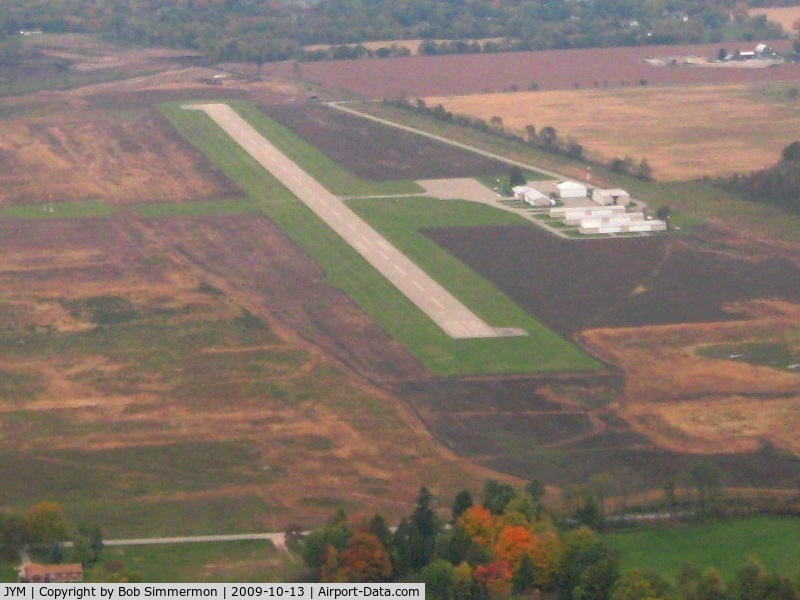 Hillsdale Municipal Airport (JYM) - Looking NW