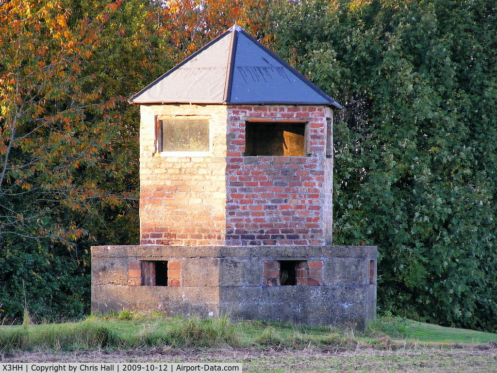 X3HH Airport - pillbox at the entrance to Hinton in the Hedges Airfield
