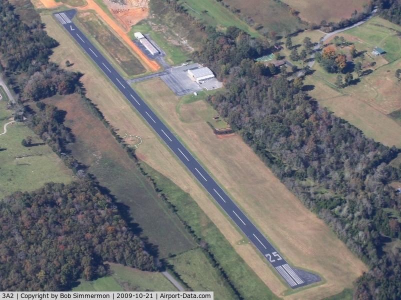 New Tazewell Municipal Airport (3A2) - Looking NW