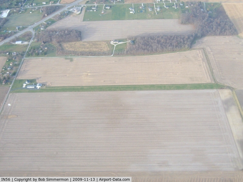 Carroll's Airpark Airport (IN56) - Looking north
