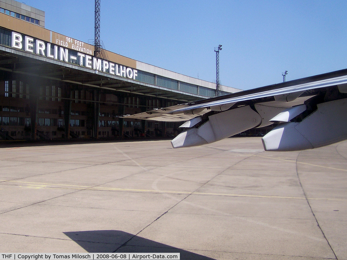 Tempelhof International Airport (closed), Berlin Germany (THF) - Four months before this airport was closed