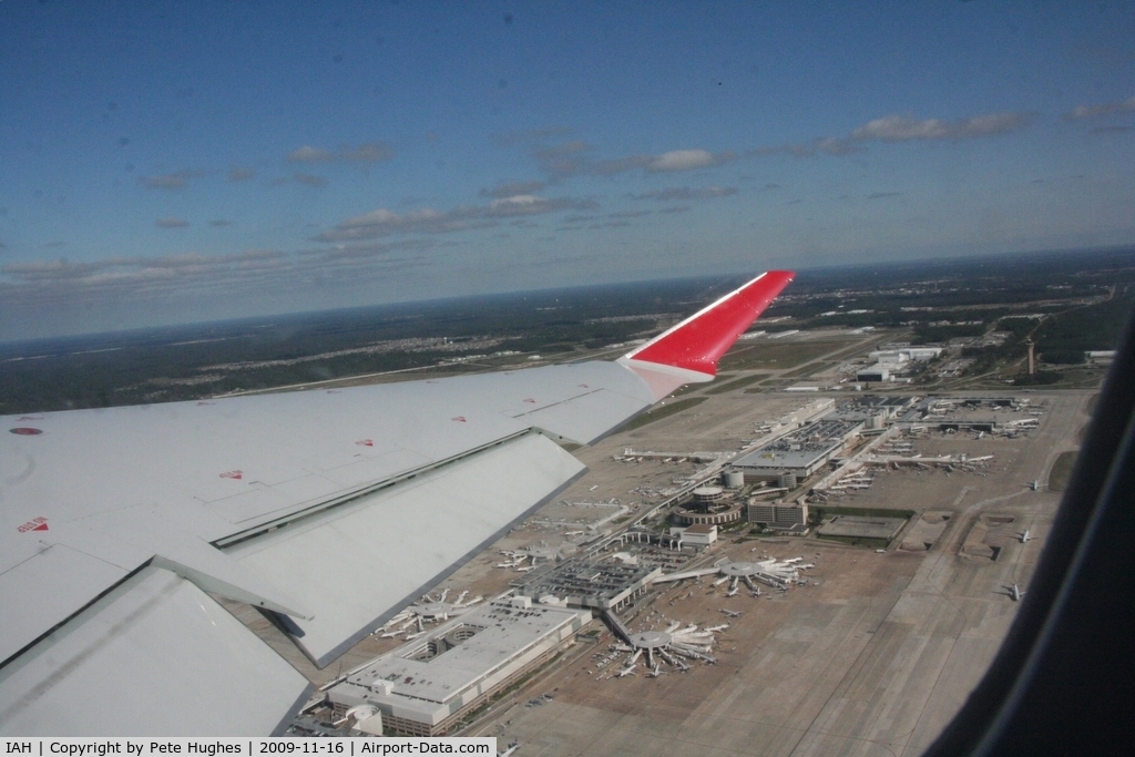 George Bush Intercontinental/houston Airport (IAH) - departing Houston