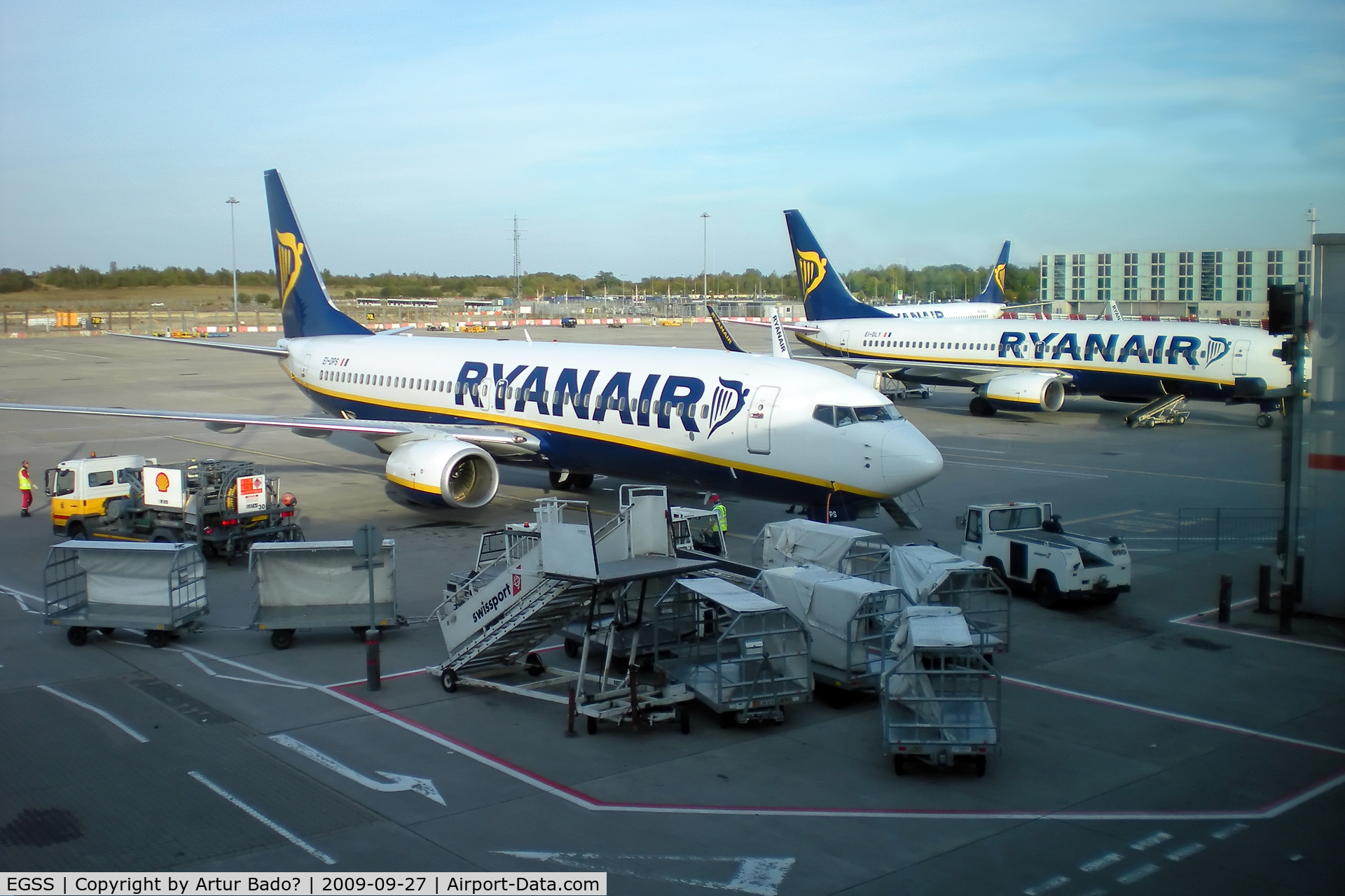 London Stansted Airport, London, England United Kingdom (EGSS) - London Stansted - EGSS