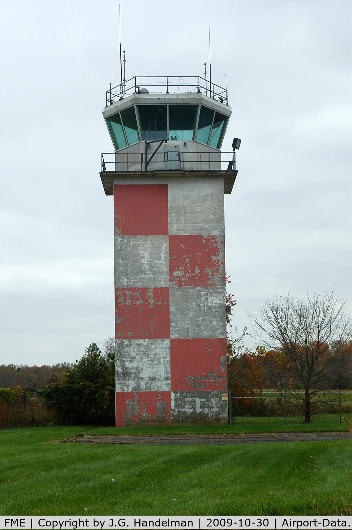 Tipton Airport (FME) - Old Army Air Field tower not in use