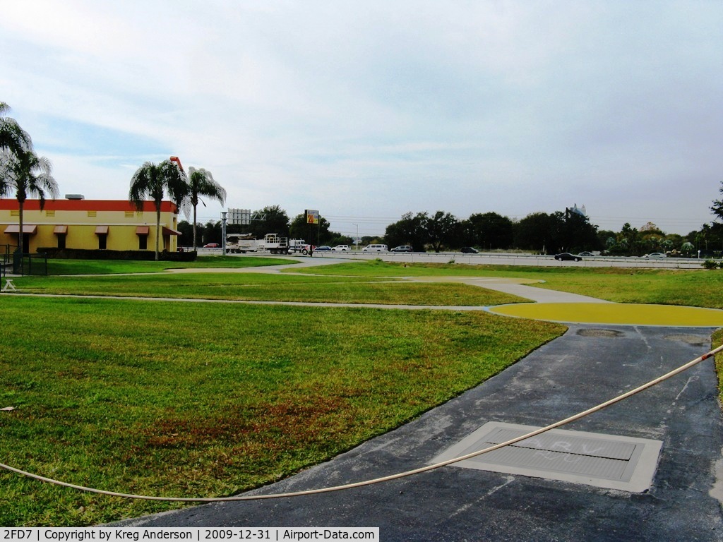 Air Orlando Heliport (2FD7) - This small, 3 helicopter heliport gives rides to customers on International Drive in Orlando, FL.